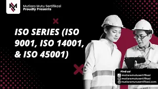 ISO SERIES Part 1 || ONLINE TRAINING || Oleh Ibu Linda Saraswati Iskandar