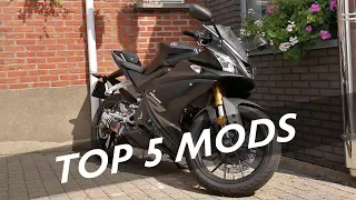 TOP 5 Mods For YOUR Yamaha YZF R125