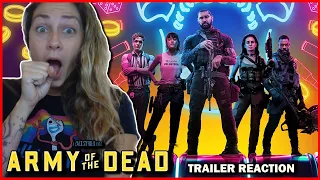 Army of the Dead Official Trailer Reaction | Zack Snyder