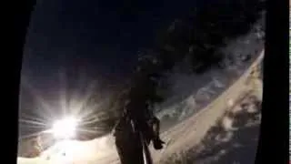 late night boarding at alyeska