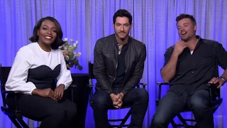 Tom Welling And Tom Ellis Lucifer Interview FOX59