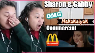SHARON & GABBY Reaction Video | Mcdonald's Commercial : MaryAnn.A RealityTV