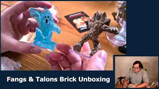 Fangs & Talons Brick Unboxing - D&D Icons of the Realms