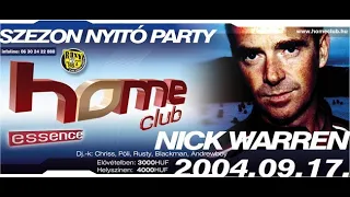 Nick Warren - Live @ Home Club, Budapest, Season Opening 17-09-2004