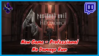 Resident Evil 4  -  Professional No Damage Run - HD Project - Long Play - With Commentary