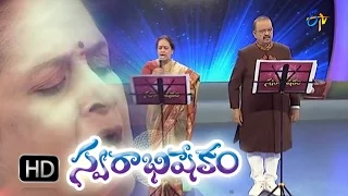 Vidhata Talapuna Song - SP.Balasubrahmanyam in ETV Swarabhishekam 25th Oct 2015