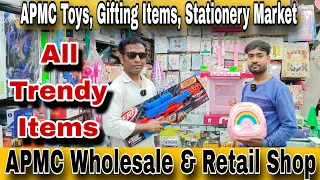 APMC Wholesale & Retail Shop/ Toys, Gifting Items, Stationery/ All Trendy Products