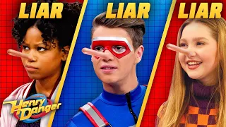 Charlotte, Piper and Henry Take Lie Detector Tests! 🤥 | Henry Danger