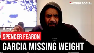 Spencer Fearon REACTS To Ryan Garcia MISSING Weight For Devin Haney