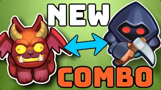 THIS NEW BEST COMBO IS GAME BREAKING!! BEST GARGOYLE BUILD! IN RUSH ROYALE!