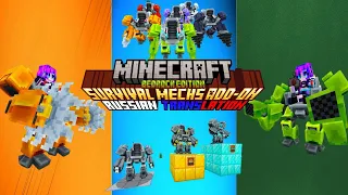 Survival Mechs Add-On перевод мода с Minecraft Marketplace by D.W.S system