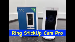 Ring Stick Up Cam Pro - Battery Powered - Indoor/Outdoor Camera -3D Motion Detection -Product Review