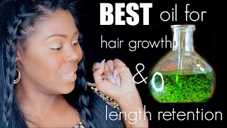 #1 Oil for hair growth and LENGTH RETENTION