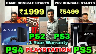 Play Station Gaming Shop | Ps2/Ps3/Ps4/Ps5 Available Price Start PS2 ₹5499 With 2Joystick GameTonic