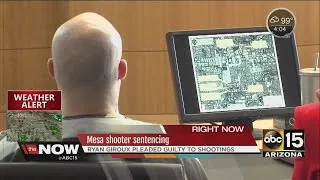 Ex-con sentenced in deadly Mesa shooting rampage