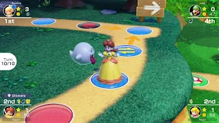 Mario Party Superstars #125 Woody Woods 10 turns (Daisy Vs Rosalina Vs Peach Vs Luigi)