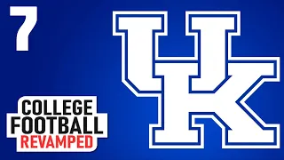 Kentucky Wildcats College Football Revamped Dynasty Mode Ep.7 - AJ Rose Breakout Game (Y1G7)