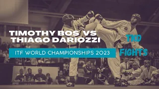 Timothy Boss (ITA) vs Thiago Dariozzi (ARG) | Semifinals -69 kg | ITF World Championships 2023
