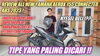 Review Motor Yamaha Aerox 155 Connected ABS Silver 2023 Aerox Cyber City Kalah Jauh ! NYESEL BELI !?