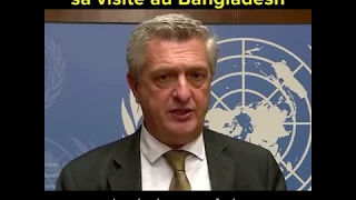 Le Chef du HCR lors de sa visite au Bangladesh