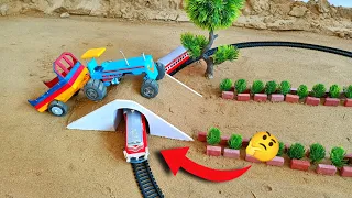 Diy mini tractor bridge making | mini water pump | Mini science project @toptengear9374@KeepVilla