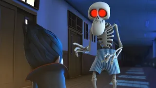 Funny Animated Cartoon | What Skeletons Look Like | 스푸키즈 | Videos For Kids | Kids Movies