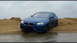 BMW M5 E60 5.5                                    BMW M5 F10 очень опасние