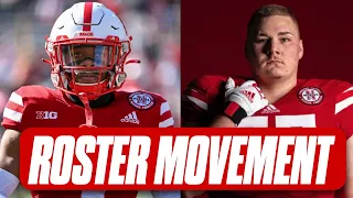 Nebraska Football roster movement: WR Alante Brown and OL Hunter Anthony off Huskers roster I GBR