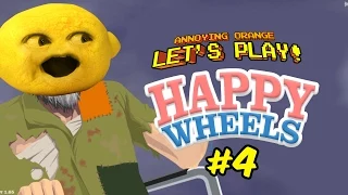 Annoying Orange Happy Wheels #4: Grandpa Lemon Attack!