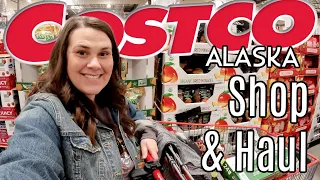 Costco Shop W/ Me & Grocery Haul | Spring Alaska Prices $$$