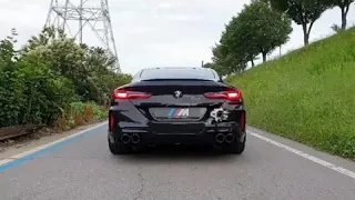 BMW M8 AKRAPOVIC EXHAUST SOUND