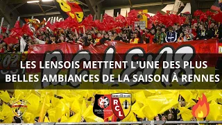 Stade Rennais - RC Lens :  La meilleure ambiance de la saison à l'extérieur, un parcage survolté