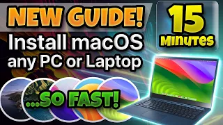 [NEW]🔥Hackintosh 15 Minutes Quick Install, The last Guide you will ever watch