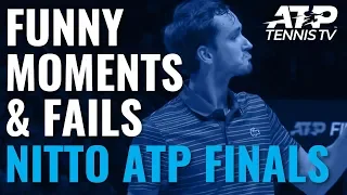 Funny Tennis Moments And Fails 🤣 | Nitto ATP Finals 2019