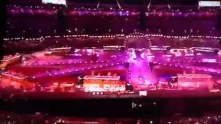 One direction at the closing ceremony sing What Makes You Beautiful