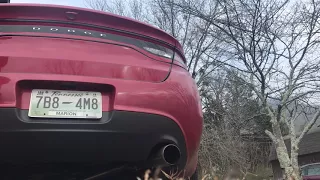 Straight piped 2013 Dodge Dart 1.4 turbo cold start