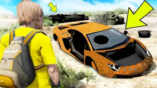 НАШЕЛ ЗАБРОШЕННЫЙ СУПЕРКАР В ГТА 5 МОДЫ ОБЗОР МОДА В GTA 5 ИГРЫ ВИДЕО MODS UNITED RP