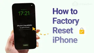 How to Factory Reset Old/Locked iPhone 2024