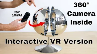 360° Camera Inside a Spherical Mirror (Interactive Version)