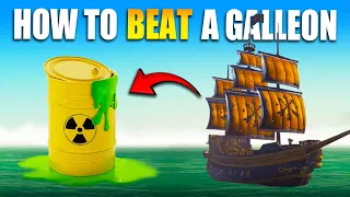 How to Defeat a Toxic Galleon in SEA OF THIEVES