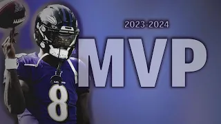 Lamar Jackson MVP Season Highlights 2023 - 2024