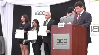 Resumen Ceremonia Titulación IACC Abril 2015