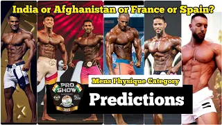 IFBB PRO SHOW Delhi 2023 Winning Predictions | Bhawan Bhauhan, Delta Dilip, Raja Ajith, Ali Bilal