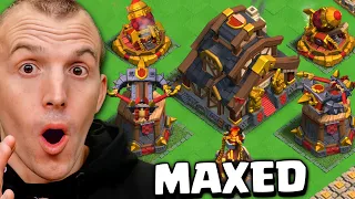 Maxed Clan Capital Gameplay (Clash of Clans)