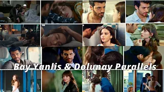 Can Yaman & Özge Gürel | Bay Yanlış & Dolunay parallels || EzGür and Nazfer ❤️