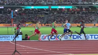 Men’s 800m finals. World athletics championships Budapest 23