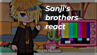Sanji's brothers reacting to him (Zosan)/Irmãos do sanji reagindo a ele (Zosan)