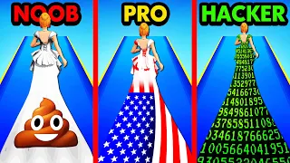 NOOB vs PRO vs HACKER DRESS PAINTERS