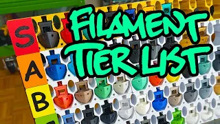 The 3D Filament Tier List: 50 Materials Ranked Mercilessly!