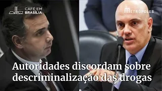 Pacheco x Moraes: entenda atrito sobre descriminalização do porte de drogas para consumo pessoal